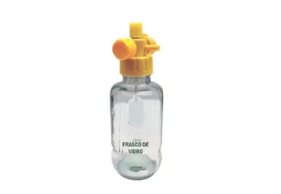 Aspirador Venturi para Ar Comprimido com Frasco de Vidro 500 ml